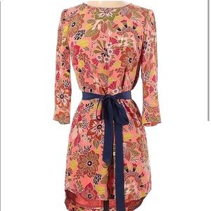 Club Monaco | 100% Silk Shirtdress size 0